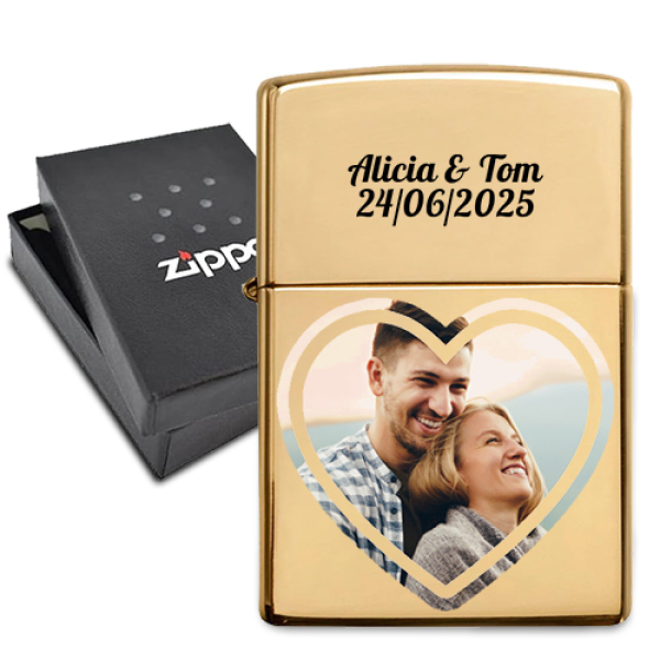Zippo personnalisé photo en couleur