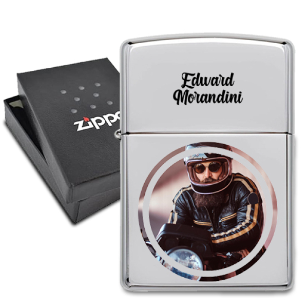 Photo en couleur sur Zippo