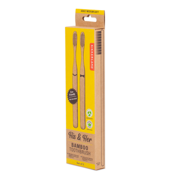 Duo de brosses à dent emballées