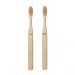 Duo de brosses à dent en bambou pour couple 
