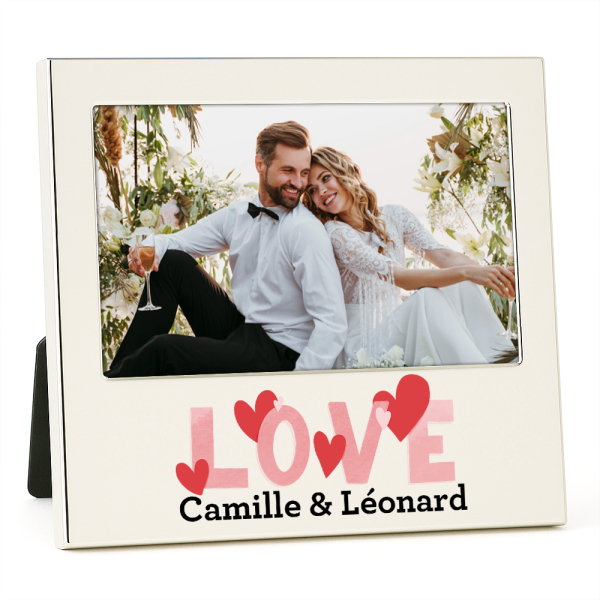 Cadre amour personnalisé