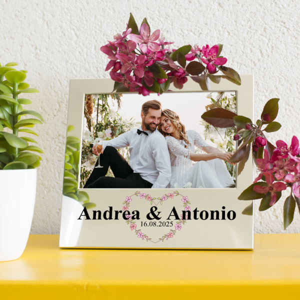 Cadre photo pour amoureux