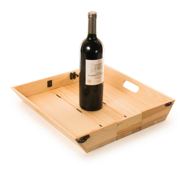 Plateau de vin personnalisé