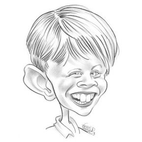 Caricature Noir et Blanc