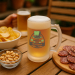 Chope de bière Saint Patrick