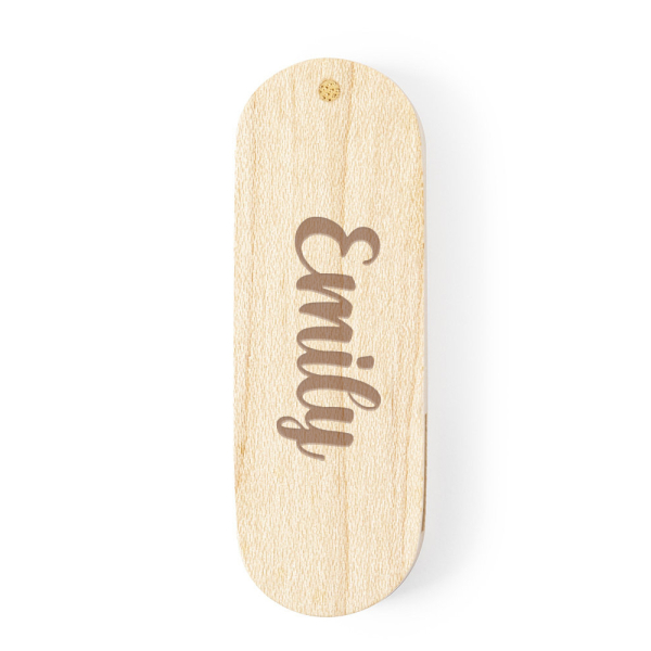 Clé USB 16Go en bois personnalisée