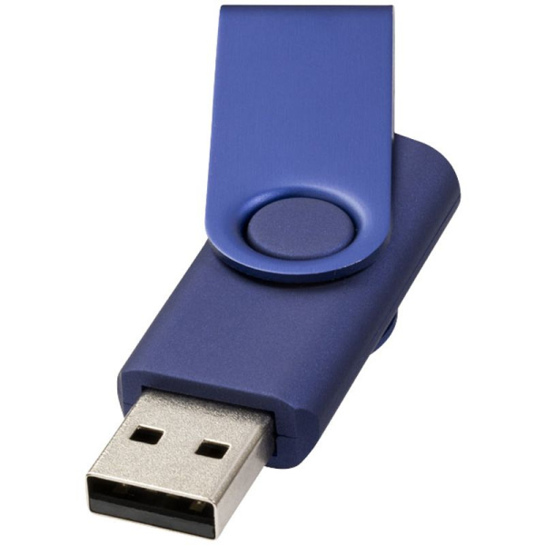 Clé USB bleue personnalisée
