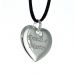 Collier médaille coeur personnalisée