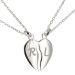 Pendentif coeur sécable