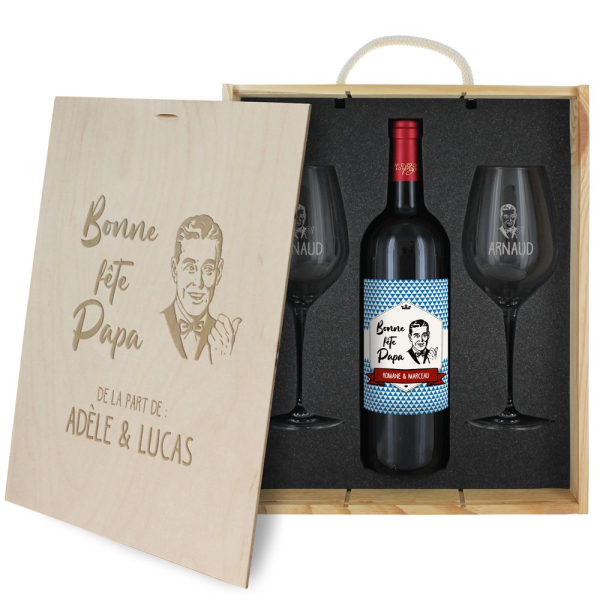 Nos produits Spécial Fêtes des pères : COFFRET APERITIF I The Place to Wine