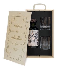 Coffret liqueur Htheoria personnalisé Gatsby