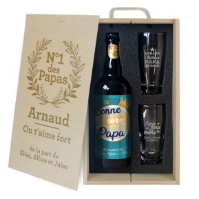 Coffret à bière 3 pièces Fête des Pères