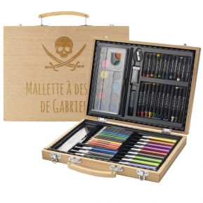 Coffret à dessin personnalisable