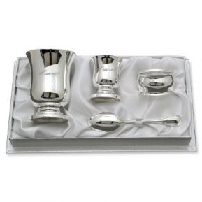 Coffret baptême 4 pièces design