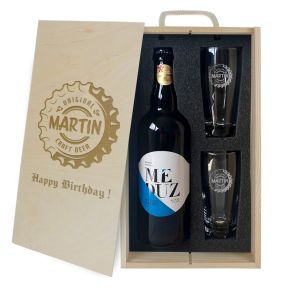 Coffret à bière 3 pièces personnalisé Capsule Coffret à bière 3 pièces personnalisé Capsule