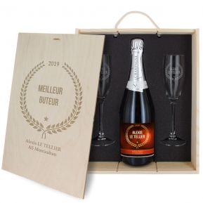 Coffret à Champagne personnalisé Award