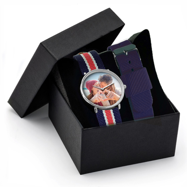 Coffret montre photo marine