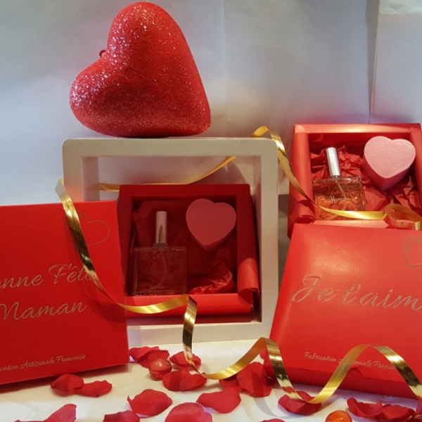 Coffret parfum Saint Valentin