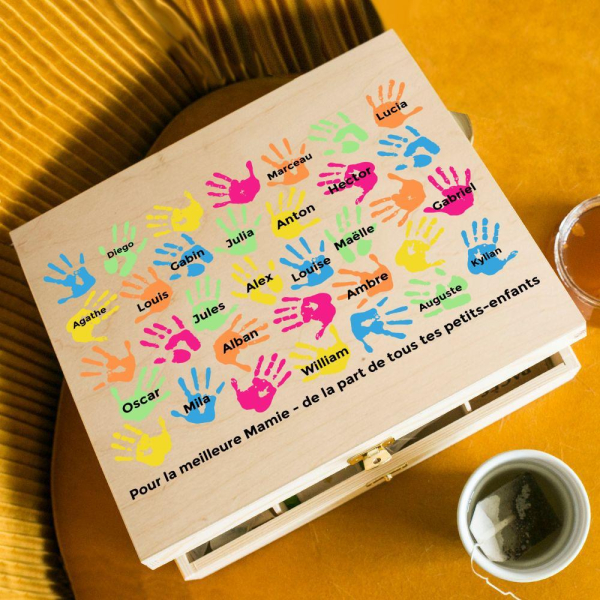 Coffret thé pour la meilleure Mamie