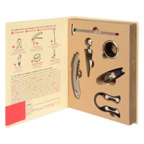 Coffret Amateur de vin - 6 pièces