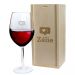 Verre à vin gravé Amour