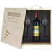 coffret 3 pièces vin personnalisé célébration 