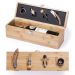 Coffret sommelier bambou gravé classique