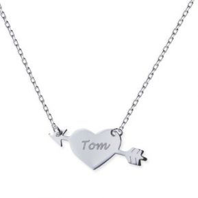 Collier cupidon personnalisé Collier cupidon personnalisé
