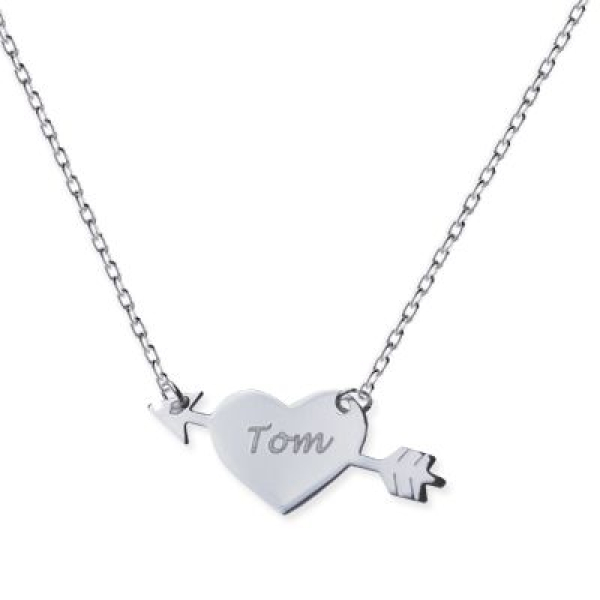 Collier cupidon personnalisé
