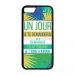 Coque palmeraie personnalisée turquoise