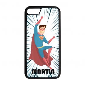 Coque iPhone ou Galaxy personnalisée super héros