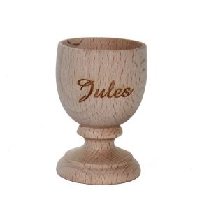Coquetier en bois personnalisé Coquetier en bois personnalisé