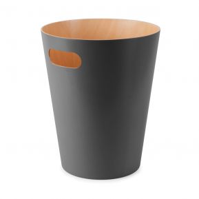 Corbeille de bureau grise Corbeille de bureau grise