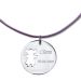 Collier rond ajouré fille à personnaliser