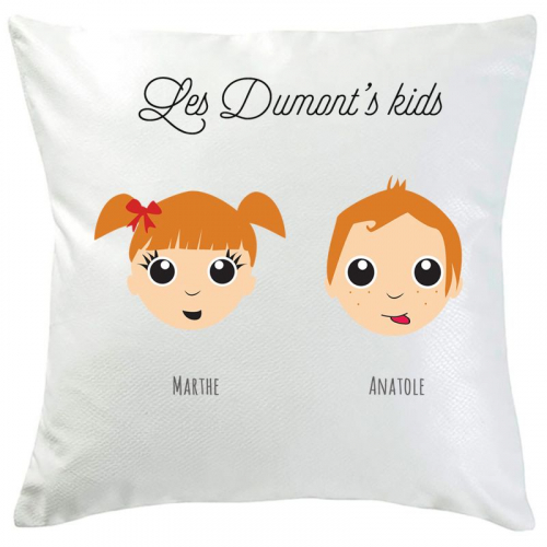 Grand personnalisé 20 x 20 personnes coussin stick famille Grand personnalisé 20 x 20 personnes coussin stick famille