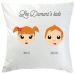 Coussin personnalisé WeAreFamily 2 personnes