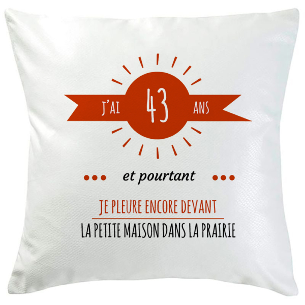 Coussin décoratif âge ensoleillé