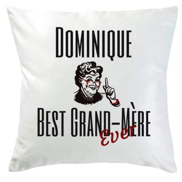 Coussin best grand-mère ever