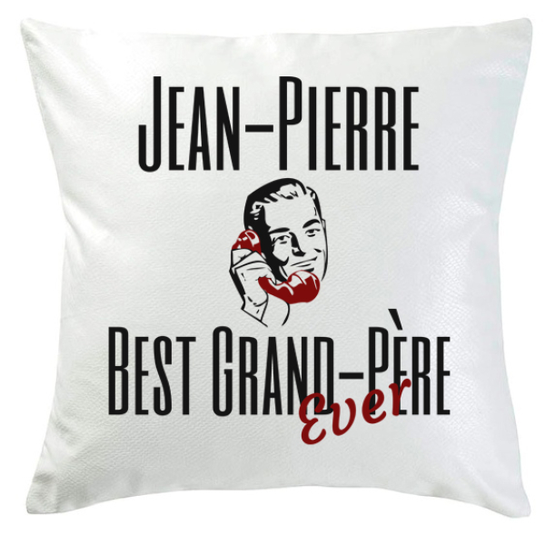 Coussin best grand-pere ever