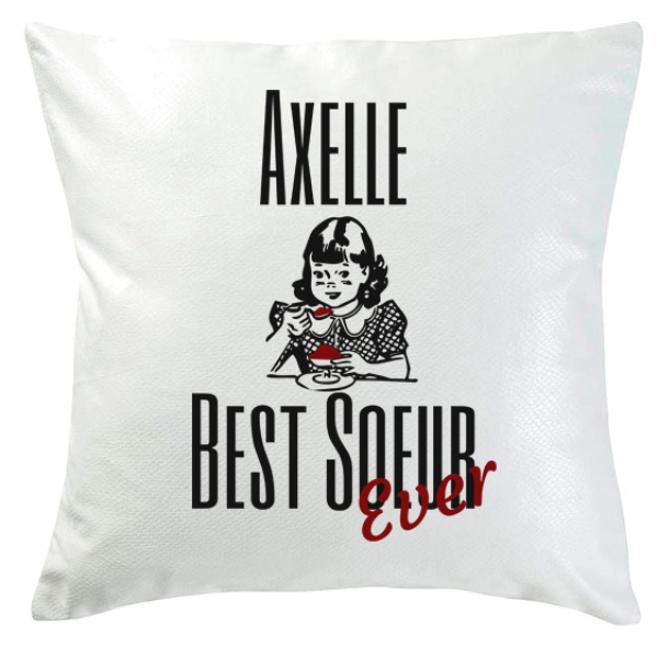 Coussin best soeur ever