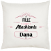 Coussin déco personnalisé texte + motif Aventure