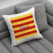 Coussin Catalogne personnalisé avec un prénom mock up 2