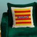 Coussin Catalogne personnalisé avec un prénom mock up 4