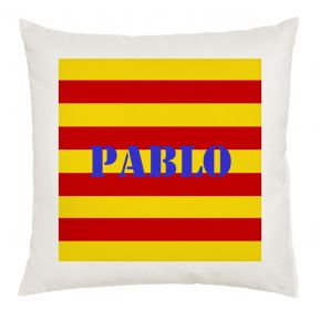 Coussin Catalogne personnalisé