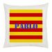 Coussin Catalogne personnalisé avec un prénom