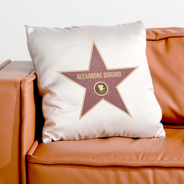 Coussin Walk of fame 1