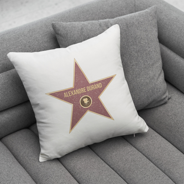 Coussin Walk of fame 2