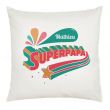 Coussin Super Papa personnalisé prénom
