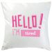 Coussin personnalisé Hello