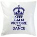 Coussin Keep Calm marine